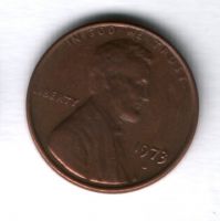 1 цент 1973 года D США