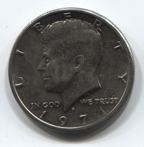 1/2 доллара 1971 года D США