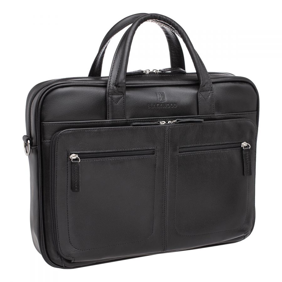 Деловая сумка BLACKWOOD Abercorn Black 1075101