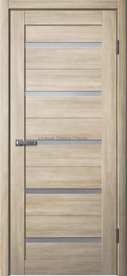 "Техно 22" Межкомнатная дверь экошпон с горизонтальным стеклом