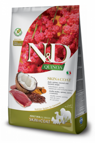 N&D Dog Quinoa Skin&coat Duck (Утка, киноа, кокос и куркума. Здоровье кожи и шерсти)