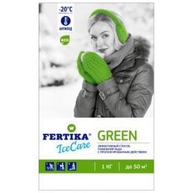 Фертика (антилёд) 1кг. GREEN Противогололедный реагент