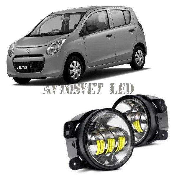 Противотуманные светодиодные фары ASF4-30Watt flood на SUZUKI Alto V