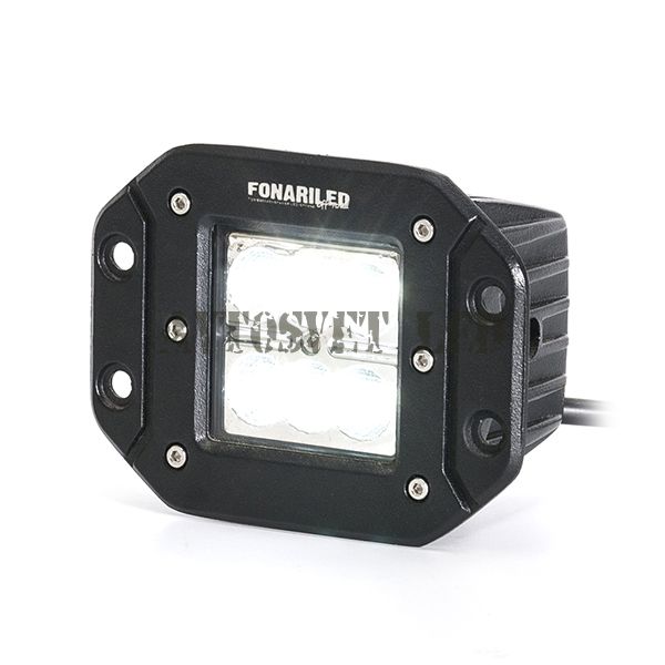 Встраиваемая (врезная) фара ASV6-18W flood