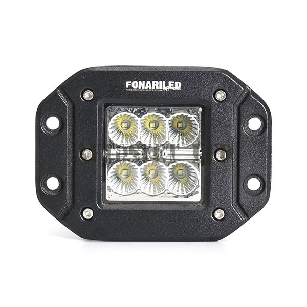 Встраиваемая (врезная) фара ASV6-18W flood