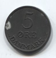 5 эре 1958 года Дания