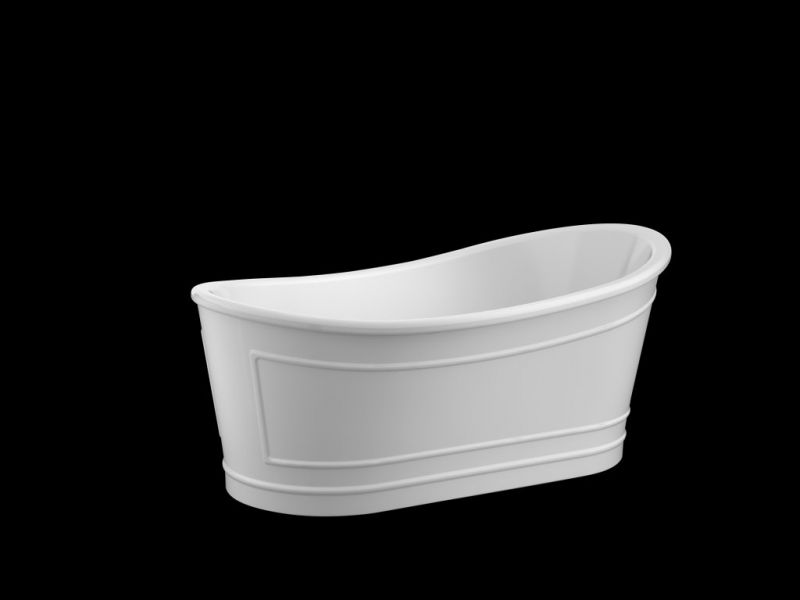 Ванна акриловая отдельностоящая BELBAGNO 170x90 BB32-MATT
