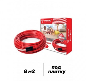 Теплый пол нагревательная секция THERMO Thermocable SVK 20Вт/м.п. 62м 1250Вт