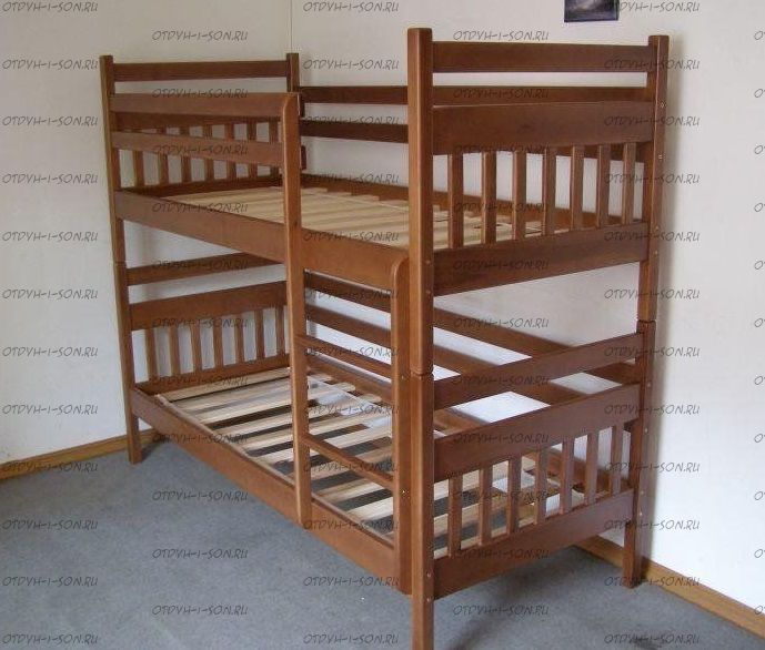 Кровать двухъярусная Классика №11