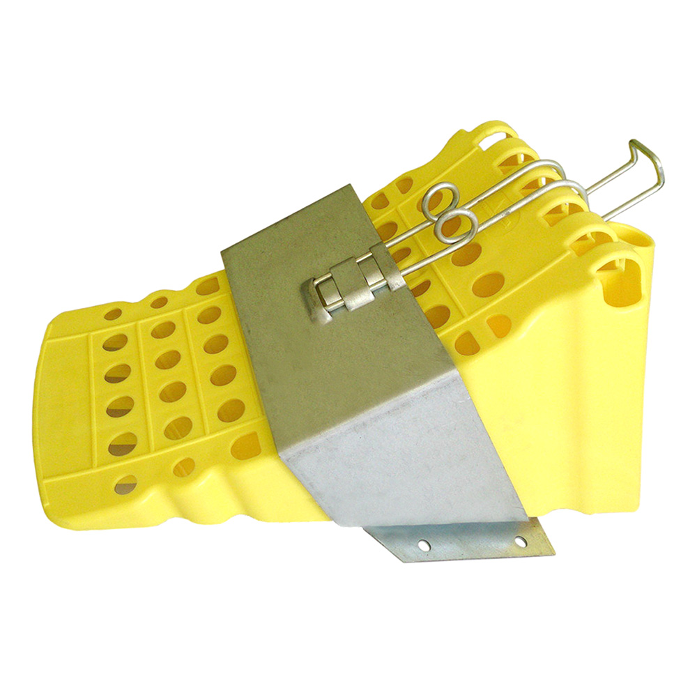 Башмак противооткатный (противооткатный упор) с креплением