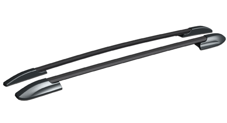 Рейлинги на Toyota Highlander (2013- ) черные