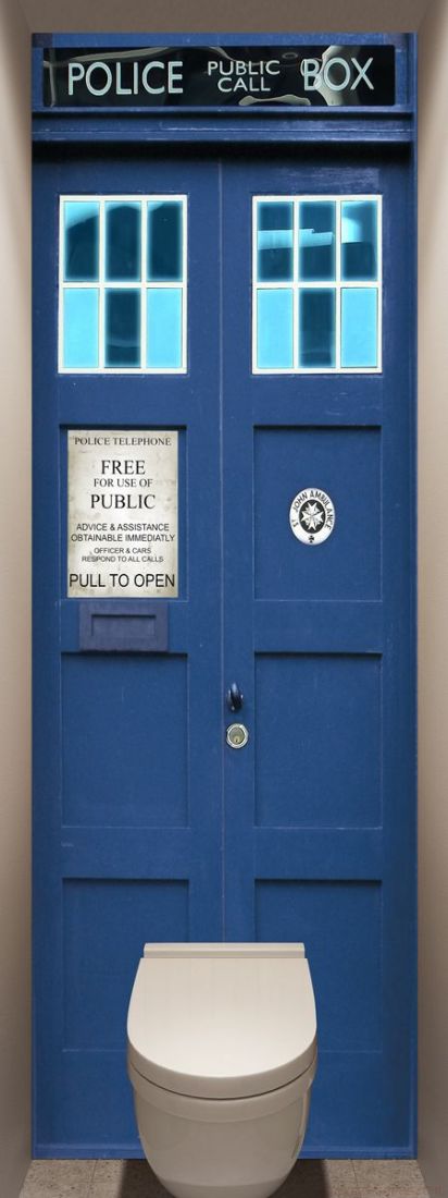 Моющиеся фотообои - Police Box