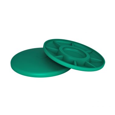 Крышка колодца зеленая