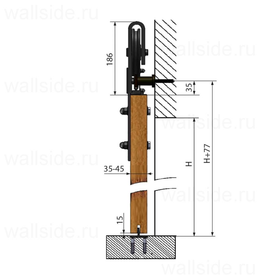 Амбарный механизм Rolapp IZYDA