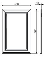 зеркало для мебели Tessoro Adel 65C