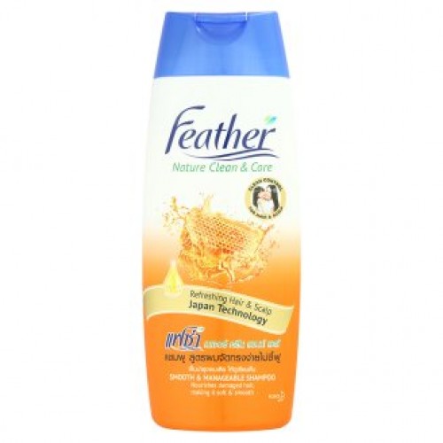 Шампунь для волос Медовый Feather Nature 340 мл