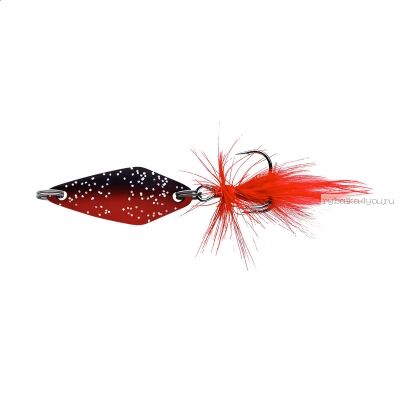 Блесна колеблющаяся Sprut Mihiko Micro Spoon 30мм / 4 гр / цвет: RBK