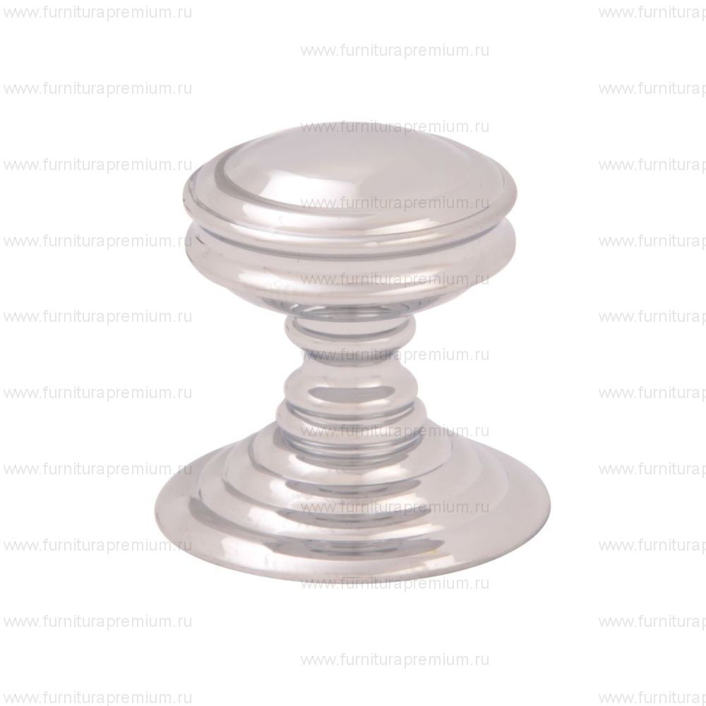 Мебельная ручка-кнопка Melodia 801 Rania 25*30 мм