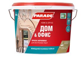 Интерьерная Краска на Акриловой Основе 2.5л Parade Classic W4 Дом & Офис