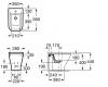 Биде напольное Roca Gap 7.3574.7.400.0 керамическое ФОТО
