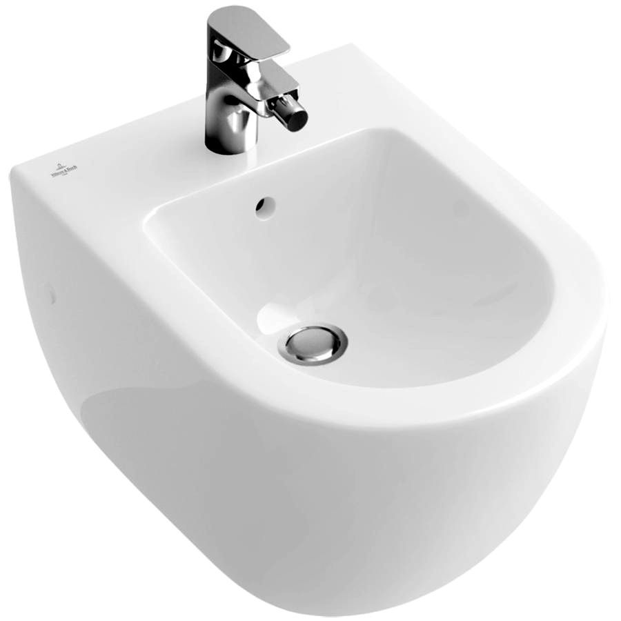 Биде Villeroy&Boch Subway 2.0 керамическое 54000001 схема 1