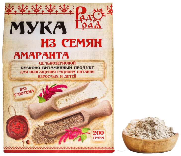 Мука амарантовая цельнозерновая