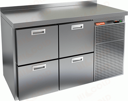 Морозильный стол Hicold GN 22 BR2 BT
