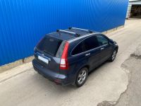 Багажник на крышу Honda CR-V (2007-11), Lux Bridge, крыловидные дуги (серебристый цвет)