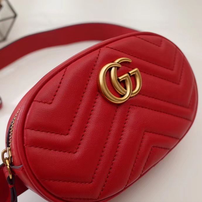 Поясная сумка Gucci Marmont GG