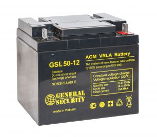 Аккумулятор General Security GSL50-12 