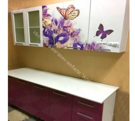 Кухонный гарнитур "Люкс Ирис" 2.0 м