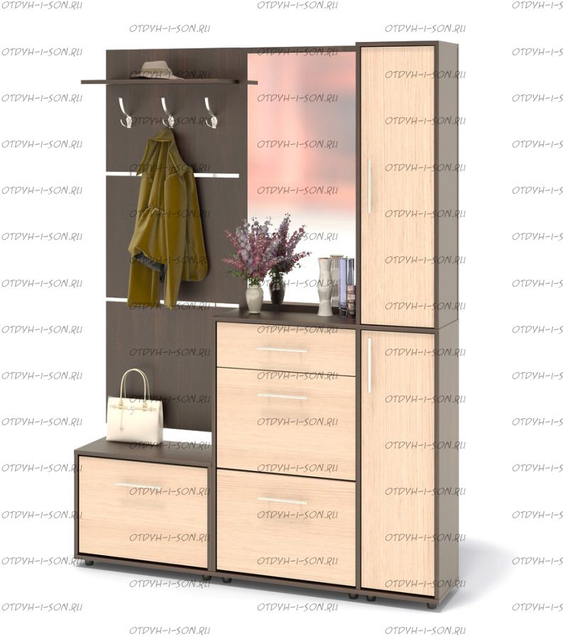 Прихожая Сокол ВШ-5.1+ТП-1+ПЗ-4+ТП-4 (150х29х209)