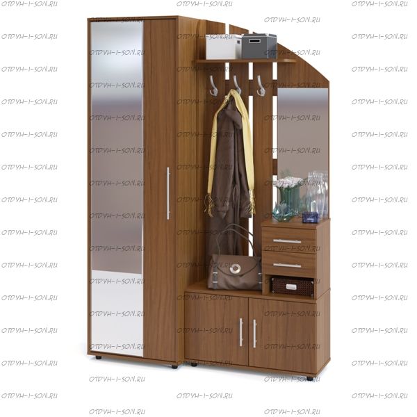 Прихожая Сокол ШО-2+ВШ-1 (140х43х209)