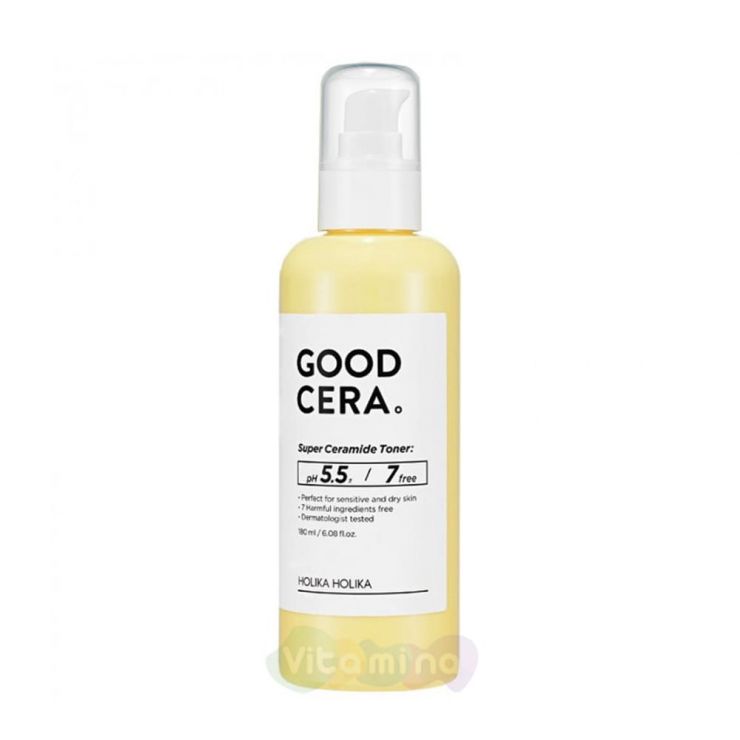 Holika Holika Увлажняющий тонер для лица Good Cera Toner, 180 мл