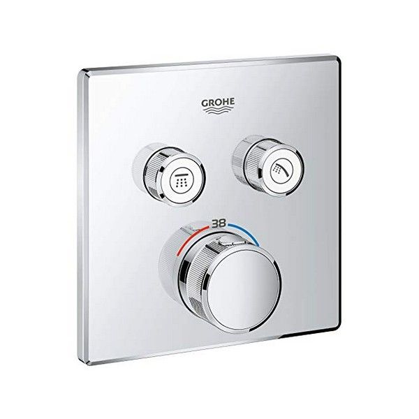 Смеситель Grohe Grohtherm SmartControl для ванны и душа 29124000 схема 1