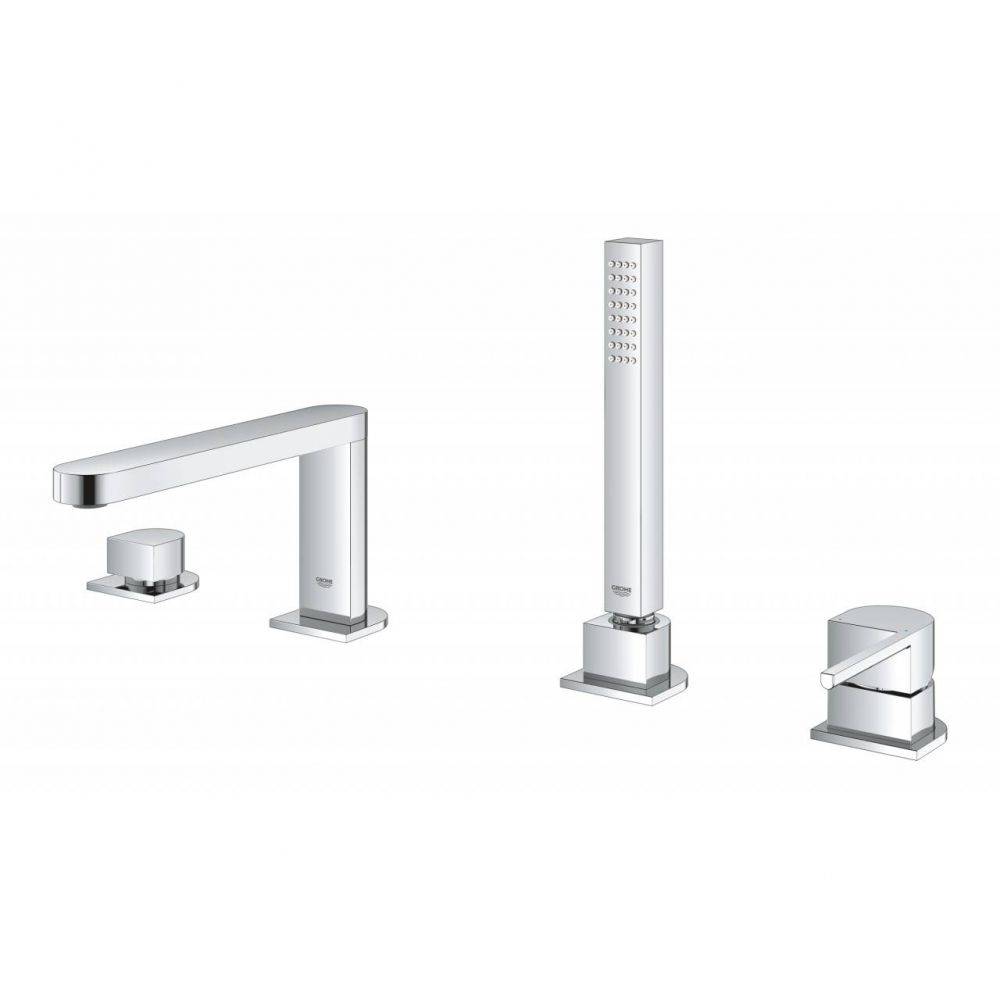 Смеситель Grohe Plus для ванны на борт 29307003 схема 2