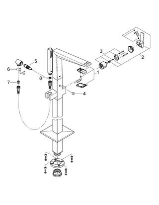 Смеситель Grohe Allure Brilliant для ванны 23119000 ФОТО