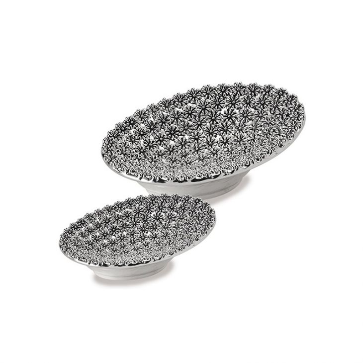 Блюдце "Весна" (Италия, 14х8 см)