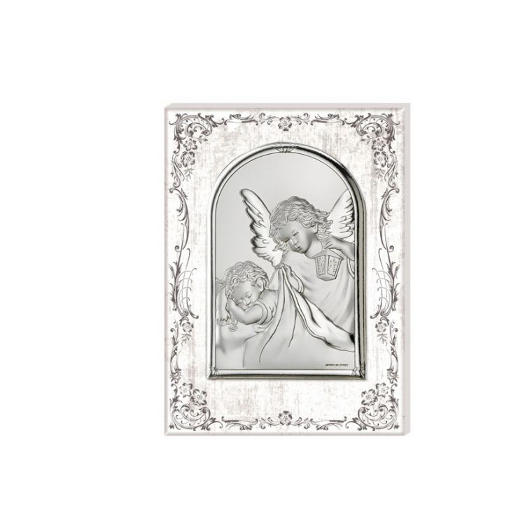 Миниатюра "Ангел Хранитель" (Арт. 81231/1) (Италия, 10х12 см)