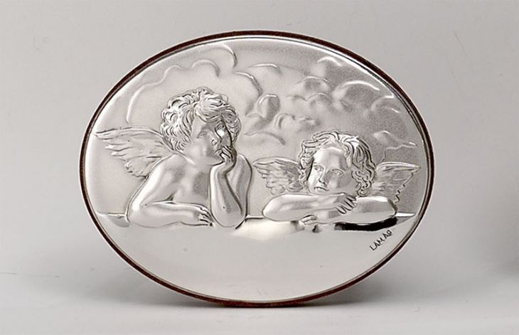 Миниатюра "Ангелы" (Италия, 7х5 см)