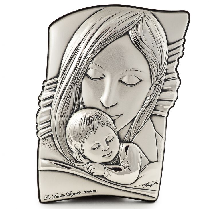 Миниатюра "Мадонна с младенцем" (Италия)