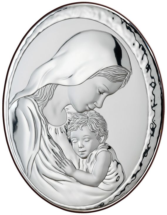 Миниатюра "Мадонна с младенцем" (Италия)