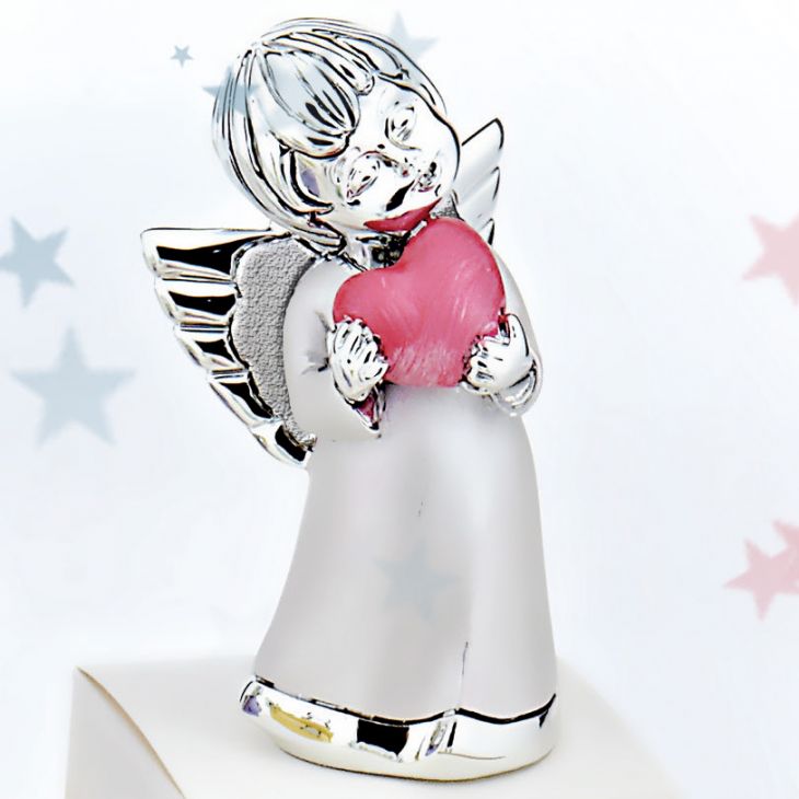 Статуэтка "Ангел с красным сердцем" (Италия)