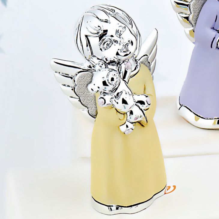 Статуэтка "Ангел с мишкой" (Италия)