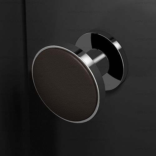 Ручка кноб Glass Design Leather XL