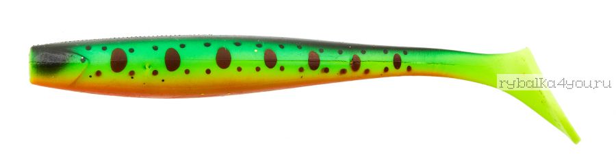 Виброхвосты Lucky John 3D Kubira Swim Shad 5" 12,5 см / упаковка 5 шт / цвет: PG01