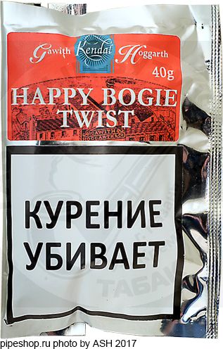 Табак трубочный Gawith & Hoggarth - Happy Bogie Twist (40 гр.)