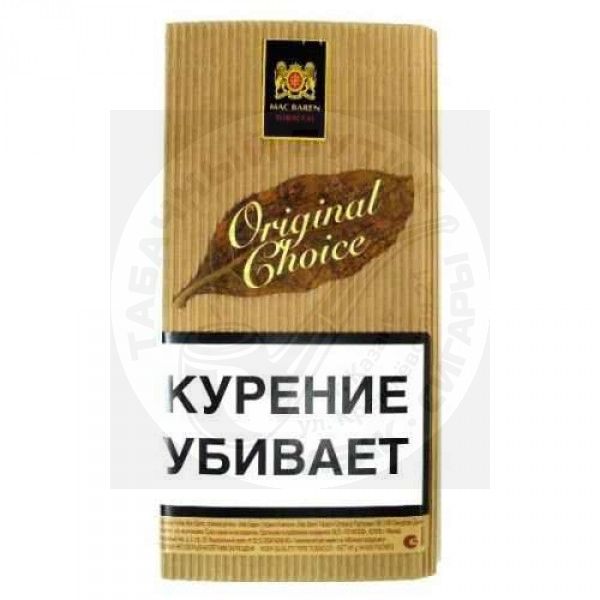 ТРУБОЧНЫЙ ТАБАК - MAC BAREN ORIGINAL CHOICE
