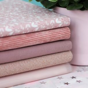Набор тканей для творчества Пудровый
