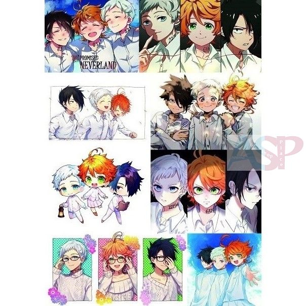 Стикеры Yakusoku no Neverland